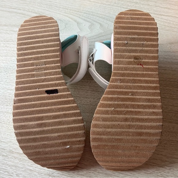 DIRTY LAUNDRY platform metallic buckle sandal size 8 - Picture 2 of 8